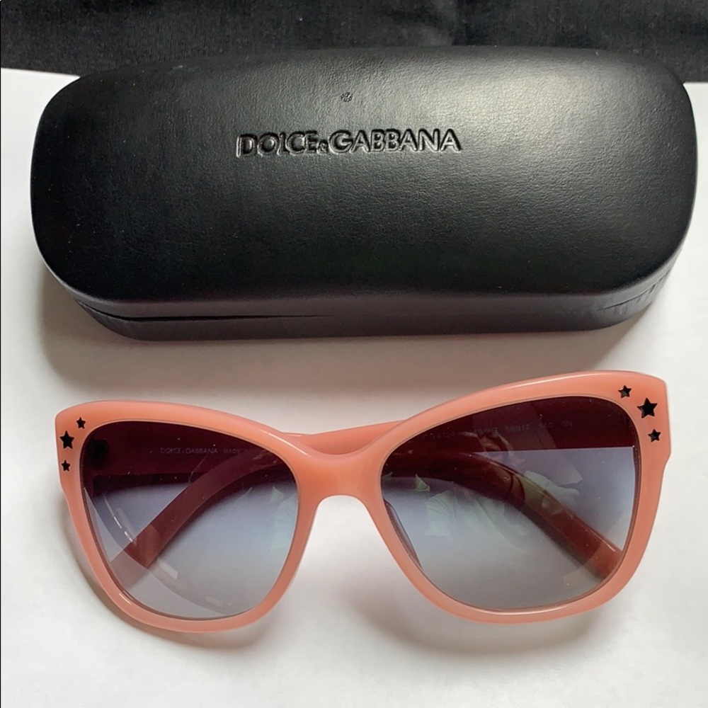 Dolce gabbana pink sunglasses